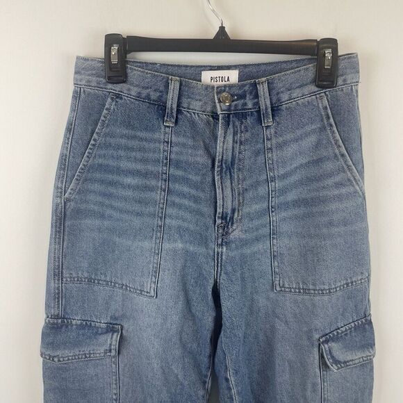 Pistola Cargo‎ Jeans Size 27 P00016085DC Param - Picture 6 of 10